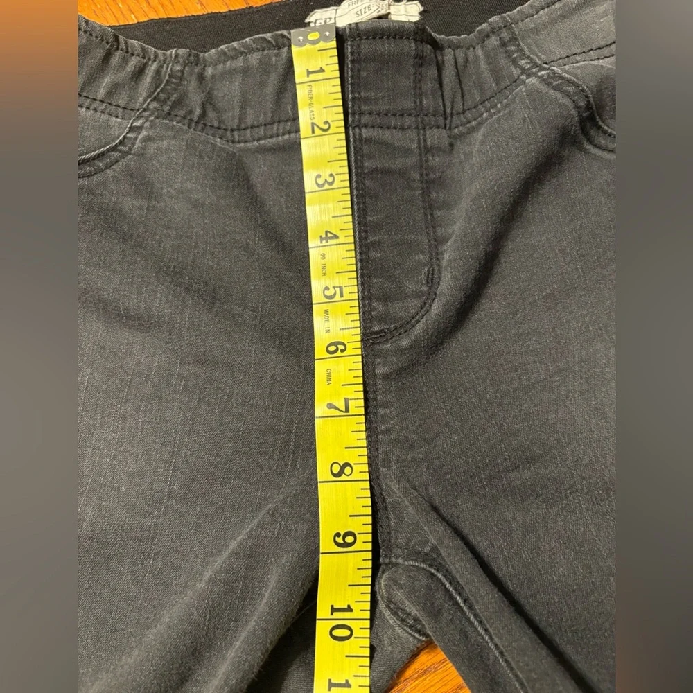 Free People pull on High-Rise Flare Jeans in Charcoal size 30